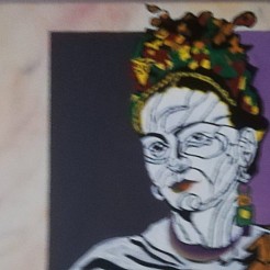 Frida painted by 