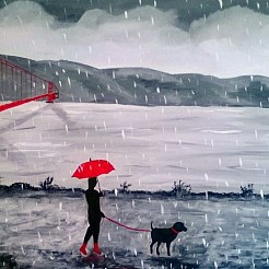 Raining Day and Monday`s painted by 