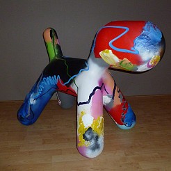 Pup Art  XL painted by 