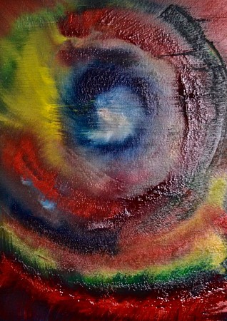 Abstract  oog painted by Enjoy painting