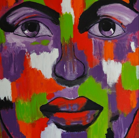 Face painted by Marianne Klaassen