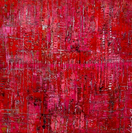 Red Velvet painted by Lian de Zwaan