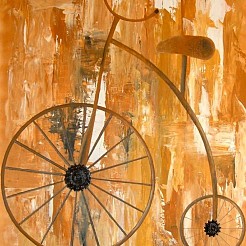 Oude Fiets painted by 