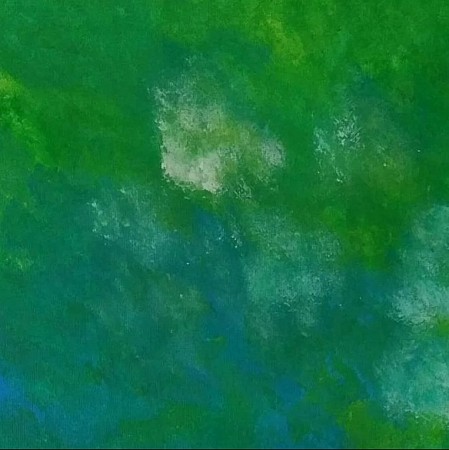 Green world painted by Art by Marlei