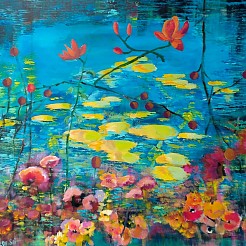Monet in Giverny painted by 