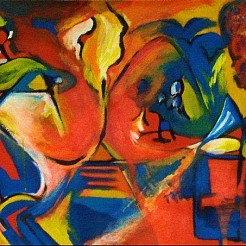 A la Kandinsky painted by 