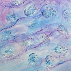 Kosmische dans 2025 painted by 