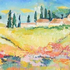 Toscane painted by 
