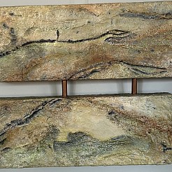 Abstract landschap painted by 