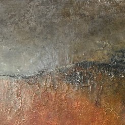 Landschap abstract painted by 