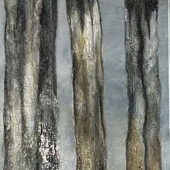 Strandpalen painted by 