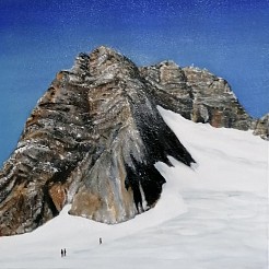 Ramsau gletsjer painted by 