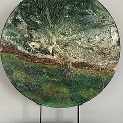 Abstract landschap painted by 