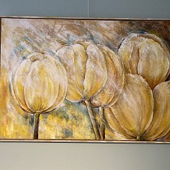 Tulips painted by 