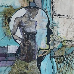 She is in my Mind painted by 