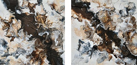 Signs of winter painted by Marion Buijink