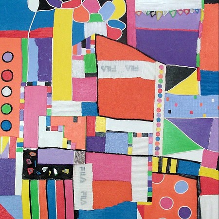 Vrij werk 6 painted by Anita art nondual