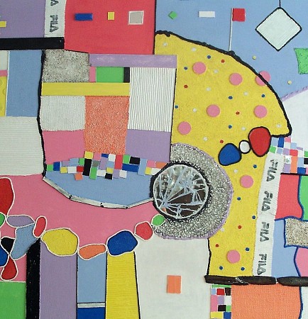 Vrij werk 7 painted by Anita art nondual