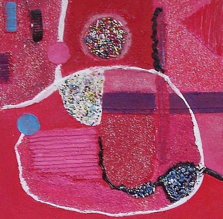 Abstract painted by Anita art nondual