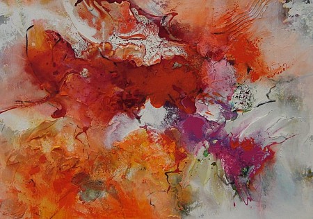 Dwarrelen als een vlinder 4 painted by Liadecraen schilderijen