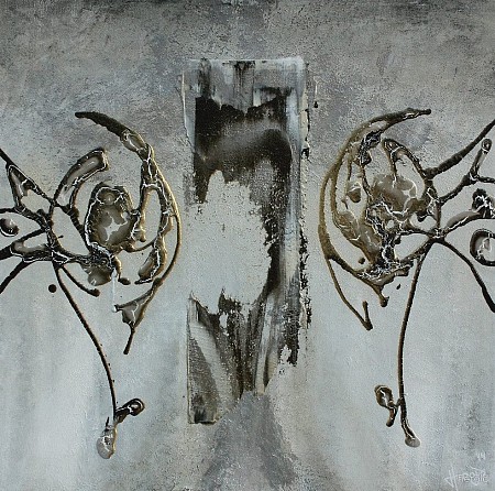 Imperfect angels painted by Herold Boertjens