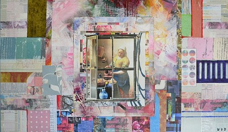 Het Melkmeisje painted by WVD ART