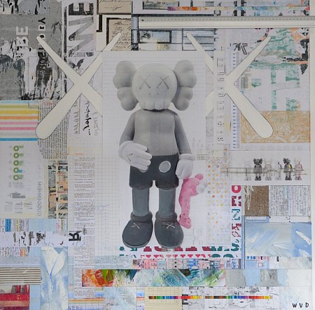 Measure Kaws painted by WVD ART