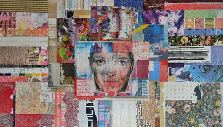 Kate Moss painted by WVD ART