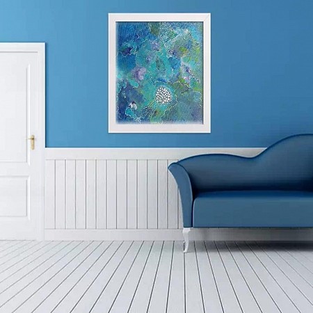 Underwater series painted by De Kunst van Verwerking 