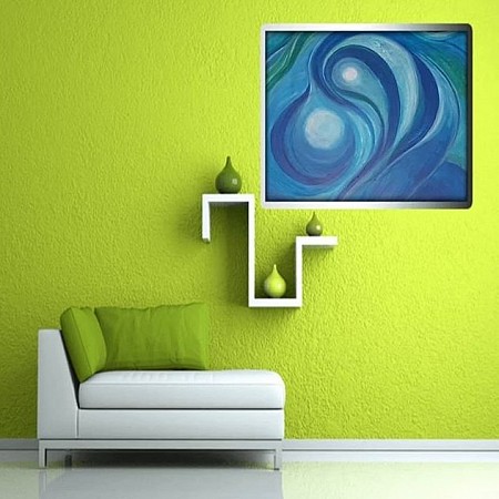 Waves painted by De Kunst van Verwerking 