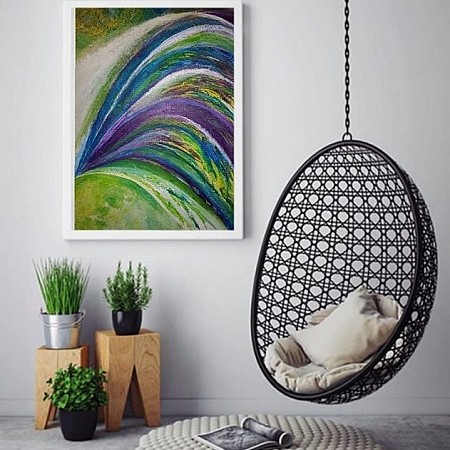 Expression painted by De Kunst van Verwerking 