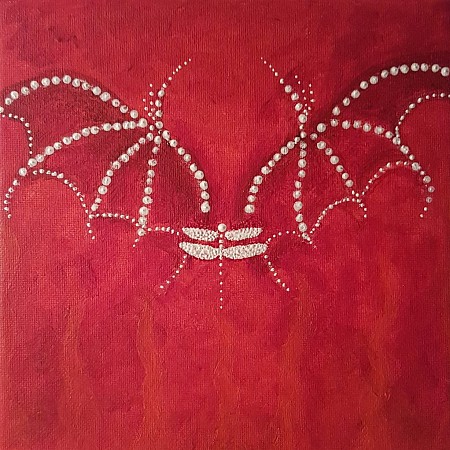 DragonFly painted by Art by Marlei