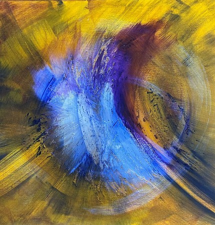 Feng shui 1m x 1m 2023 painted by Brighart