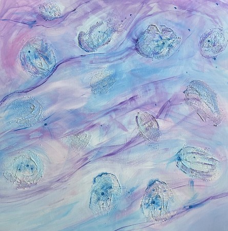 Kosmische dans 2025 painted by Brighart