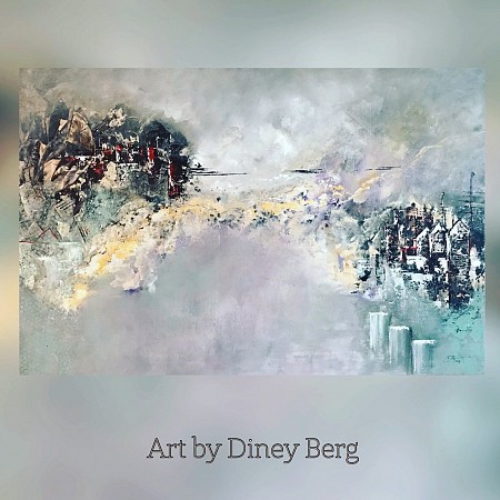 Wereldoverbrugger painted by Diney Berg