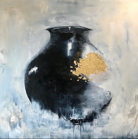 Vase from acient Greece painted by Diney Berg
