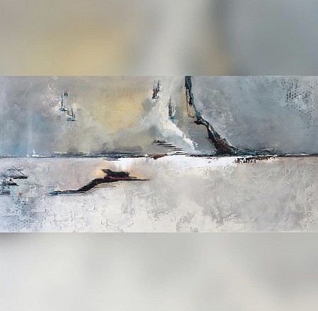 Flow painted by Diney Berg