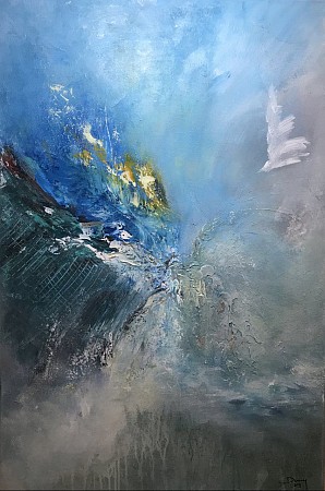 Zen moment painted by Diney Berg