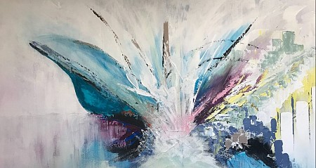 Honest cheerfulness painted by Diney Berg