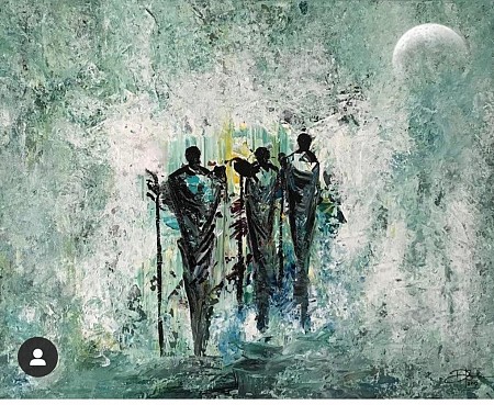The Journey painted by Diney Berg