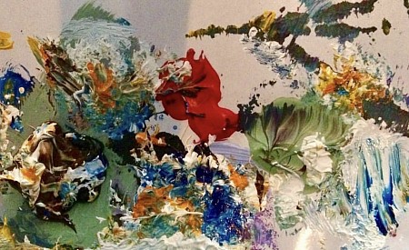 Flowerpower2 painted by Diney Berg