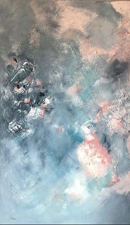 There is also beauty in the silense painted by Diney Berg