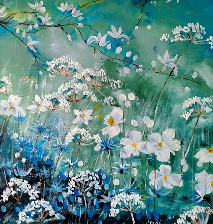 Tuinen van Monet in Giverny (2) painted by Loes Loe-sei Beks