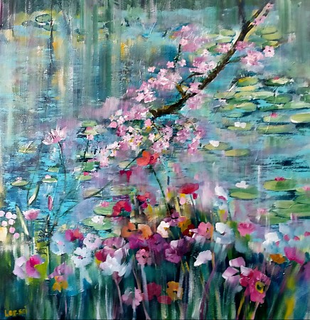 Giverny painted by Loes Loe-sei Beks