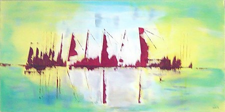 Wolderwijd Tweeluik painted by Ineke Grafe