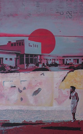 Motel 500 painted by Db Waterman