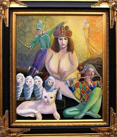 De verwondering van Eos painted by Frits Hoitsema KUNSTSCHILDER