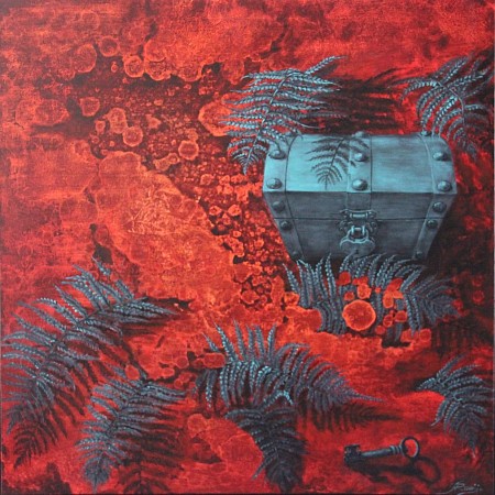 Secrid painted by Nina Romijn kunstenaar schilderijen