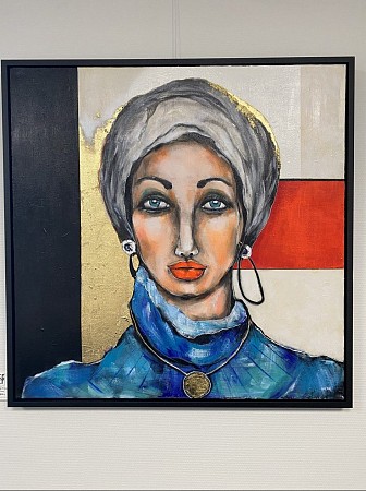 I Am what I am painted by Imke de Vries