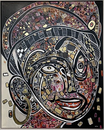 Here I Am painted by Imke de Vries